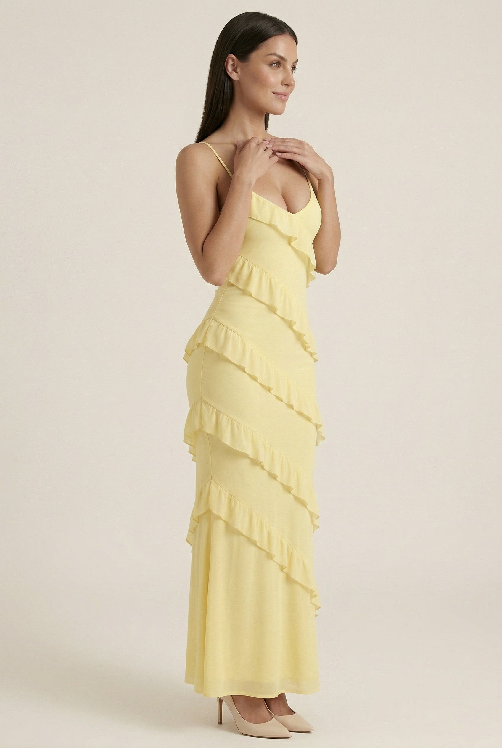Ravello Flounce Dress