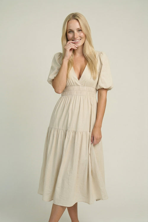 Bianca Surplice Dress