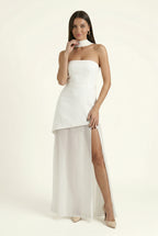 Luna Scarf-Neck Maxi
