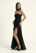Luna Scarf-Neck Maxi