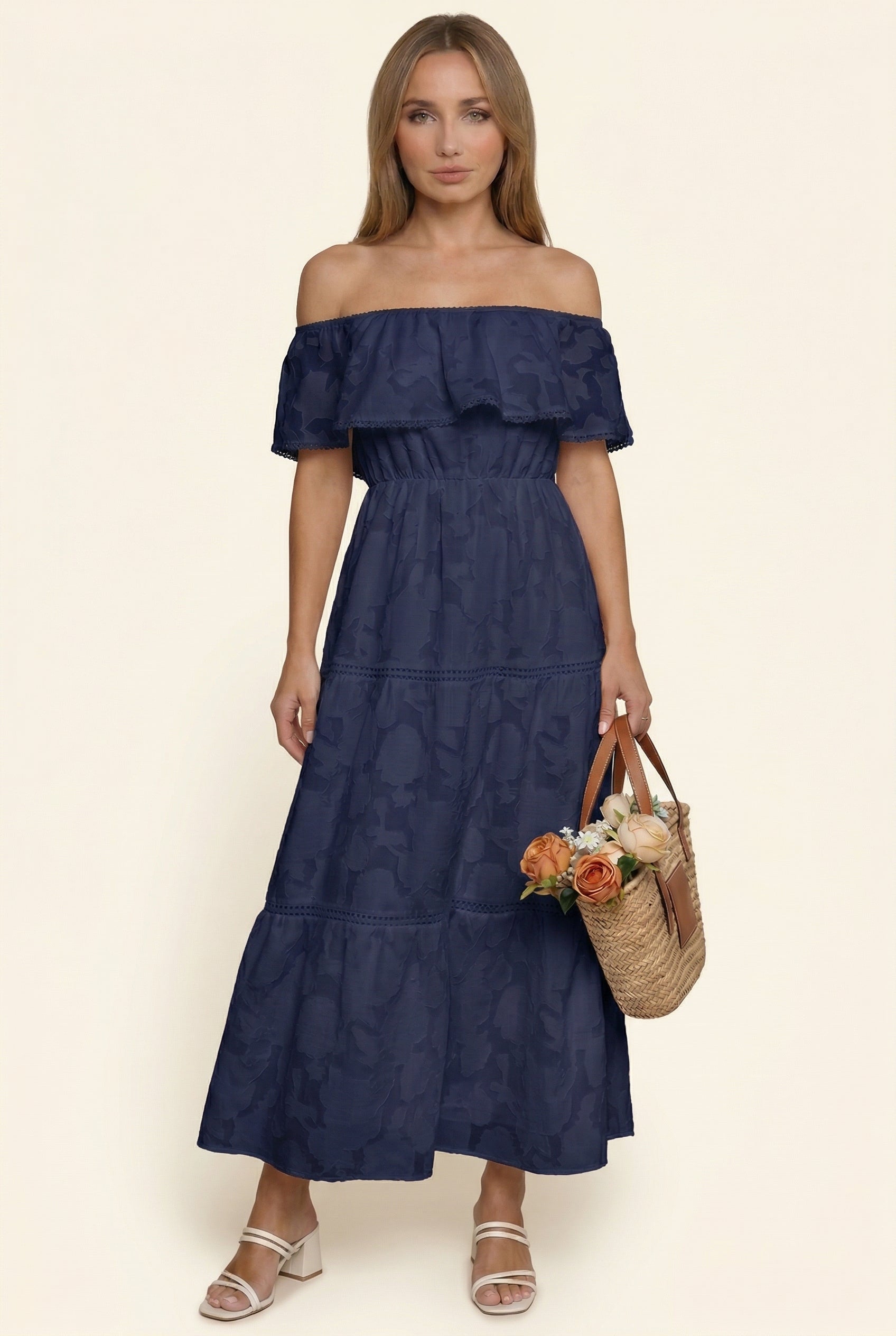 Arabella Off-Shoulder Maxi