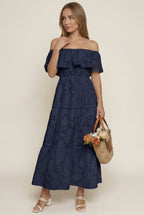 Arabella Off-Shoulder Maxi