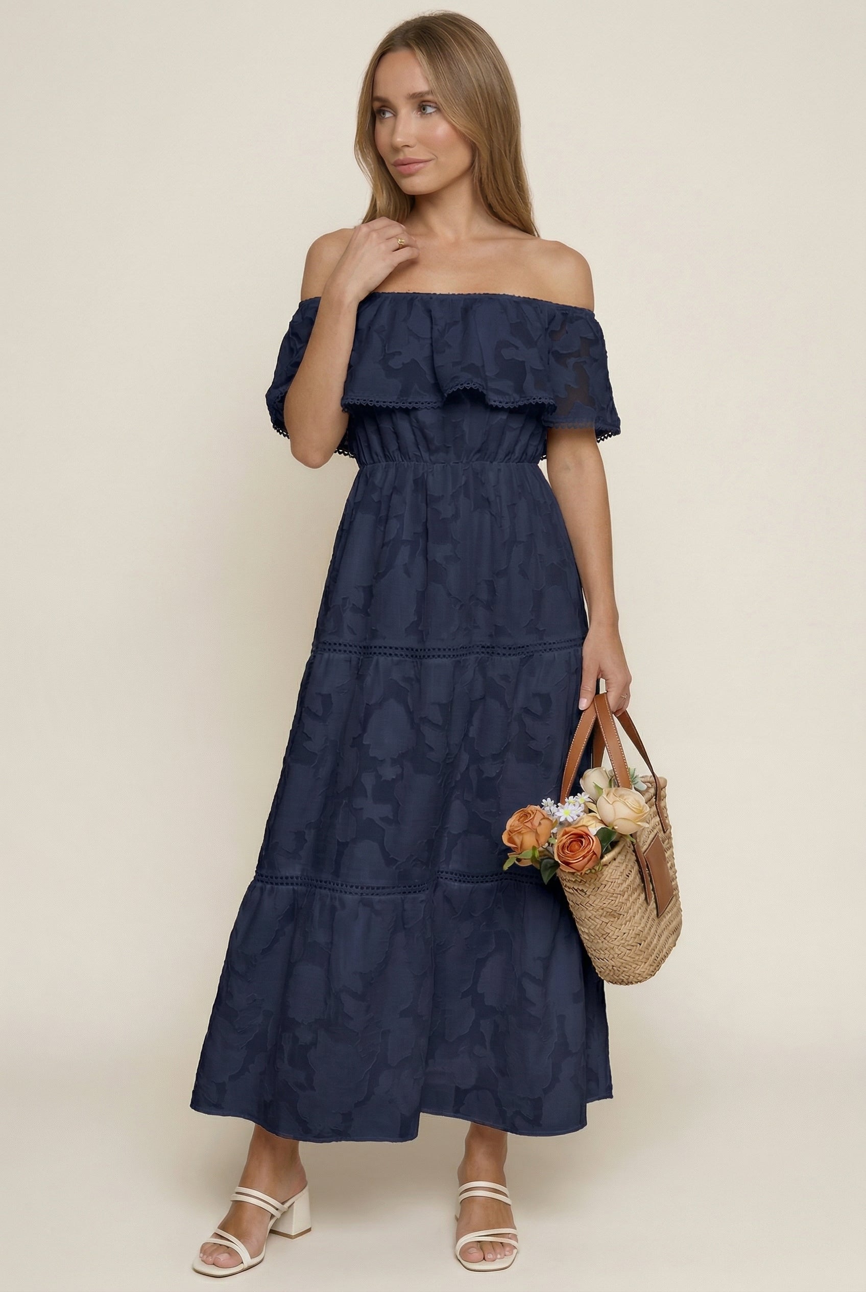 Arabella Off-Shoulder Maxi