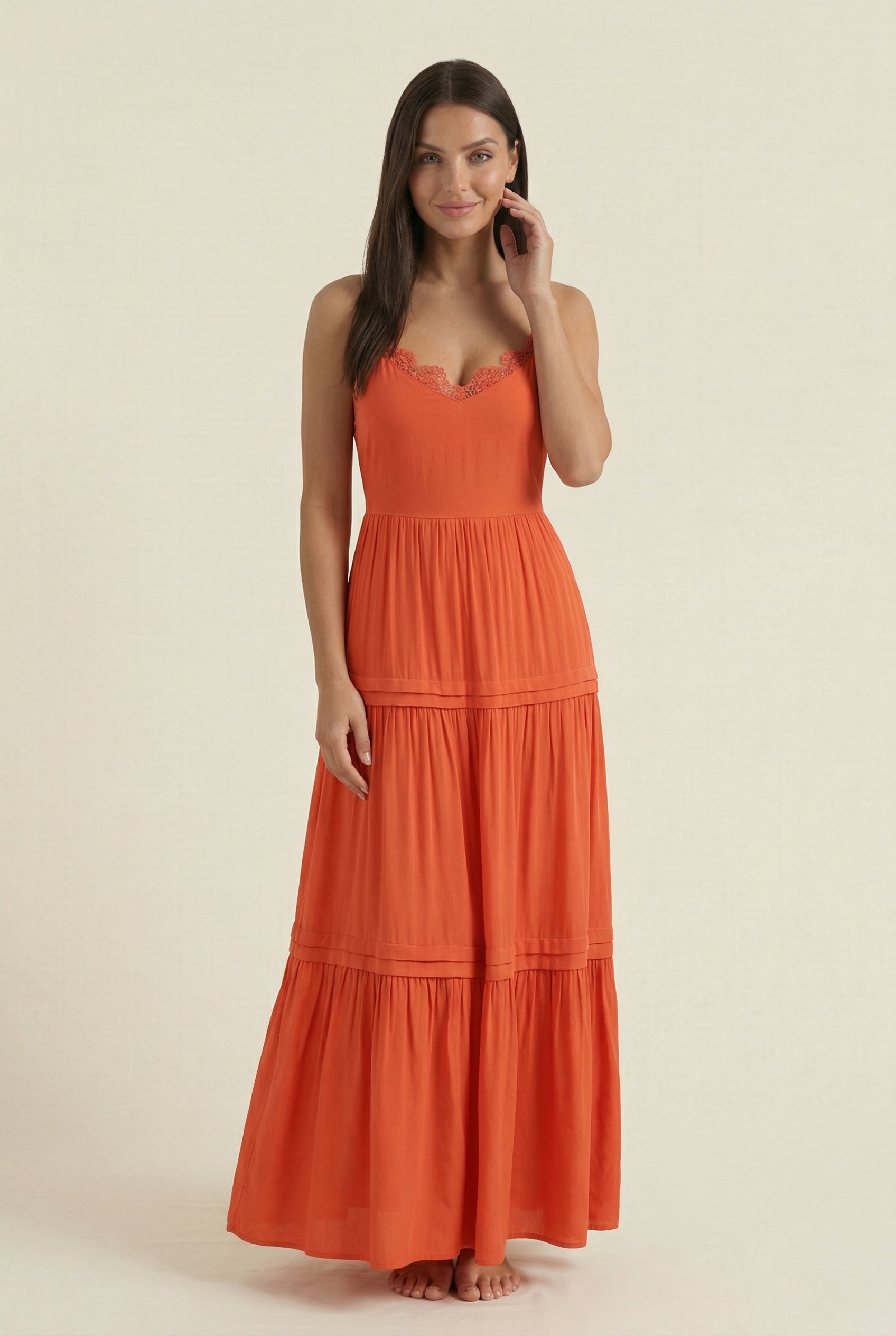 Venezia Lace Cami Dress