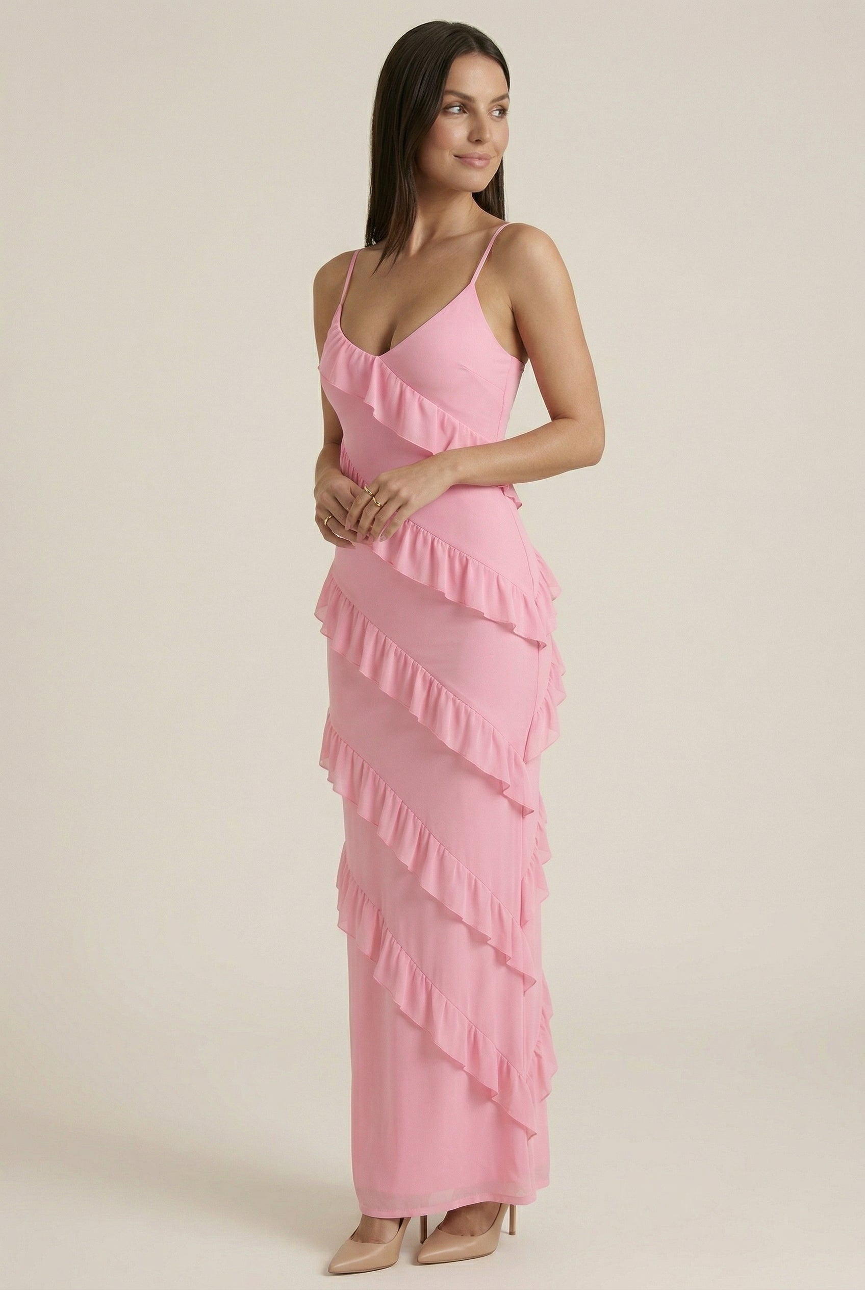 Ravello Flounce Dress
