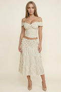 Monaco Off-Shoulder Set