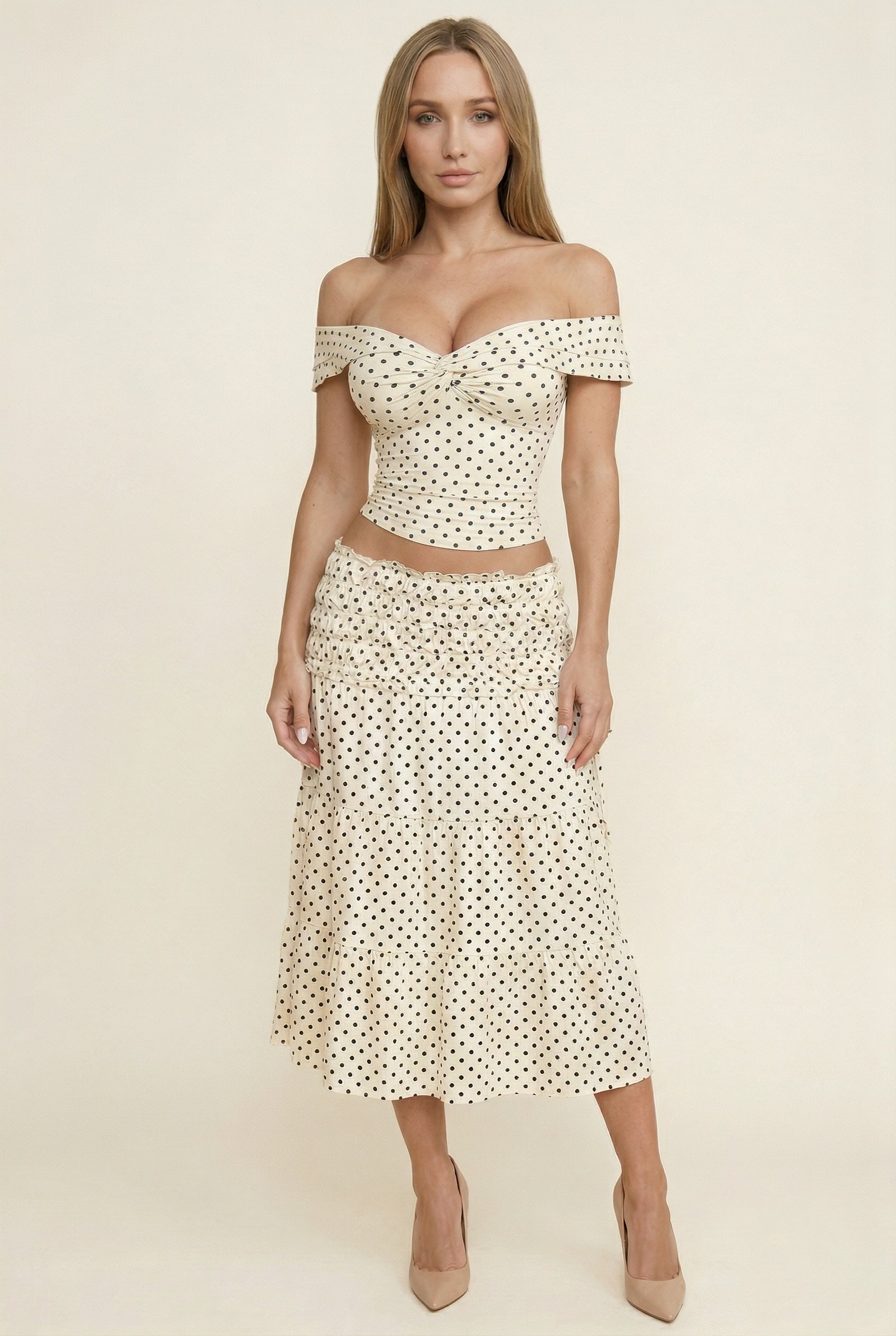 Monaco Off-Shoulder Set