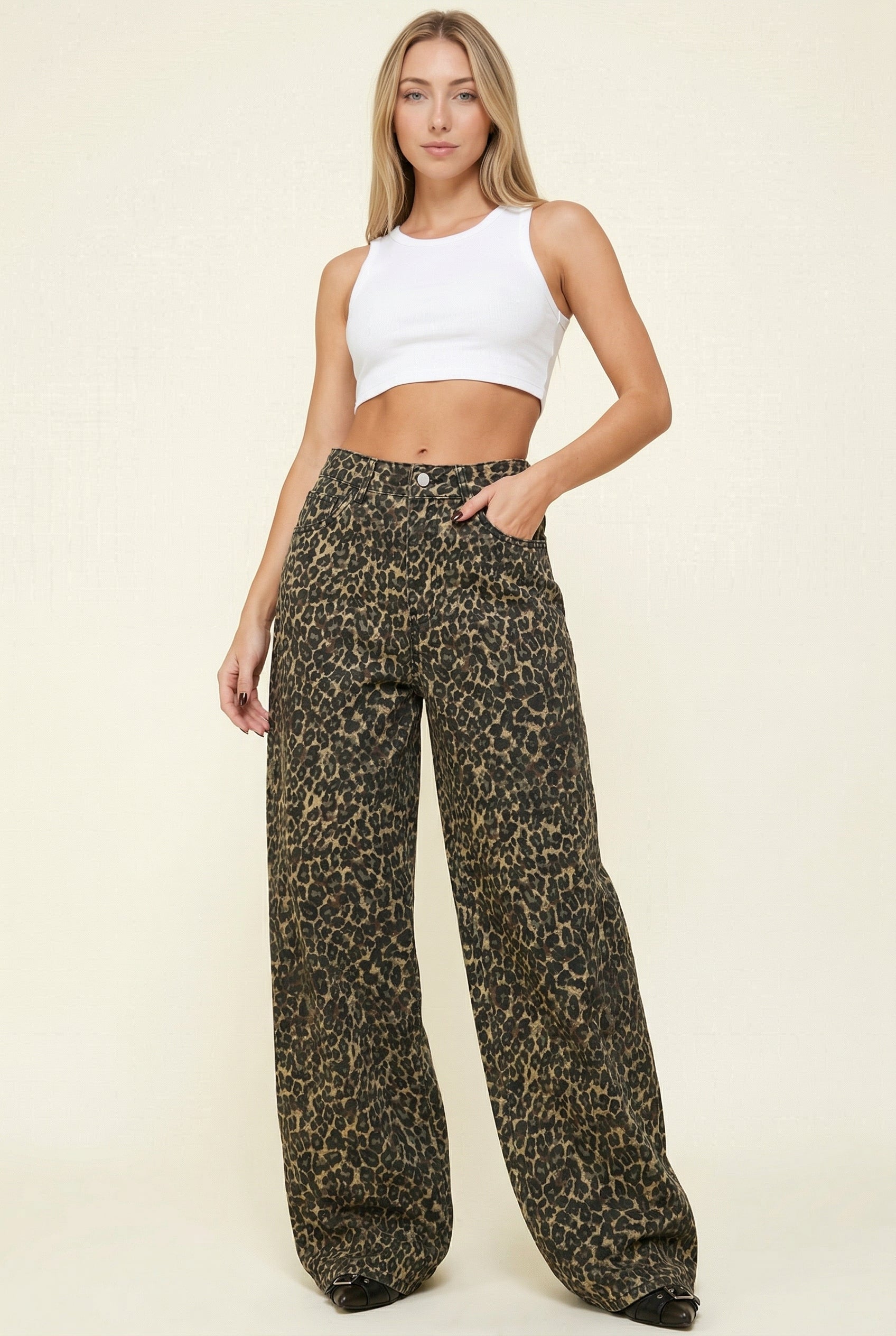 Fiera Leopard Wide-Leg