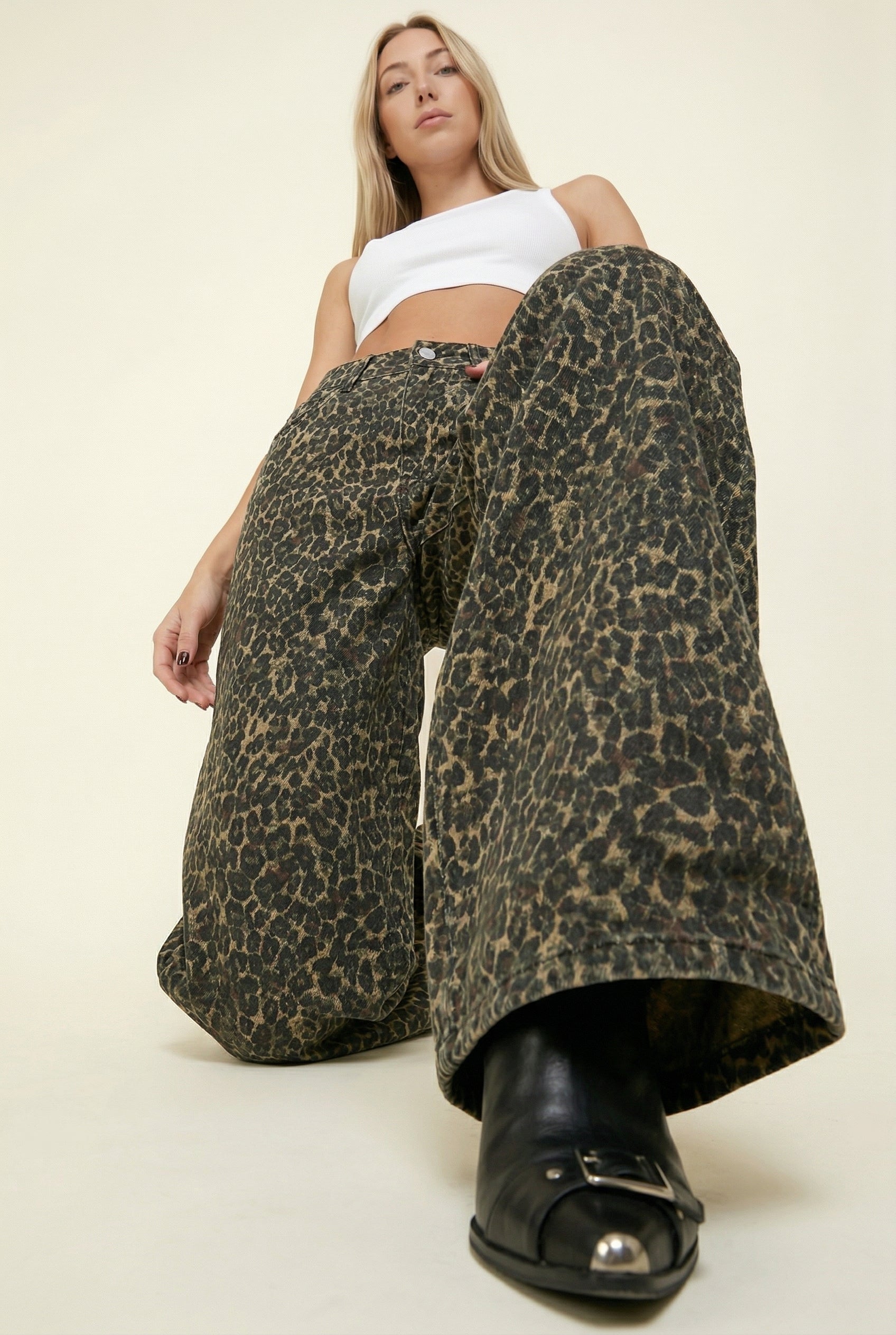 Fiera Leopard Wide-Leg