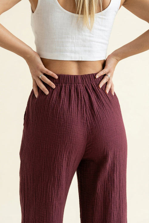 Capri Gauze Palazzo